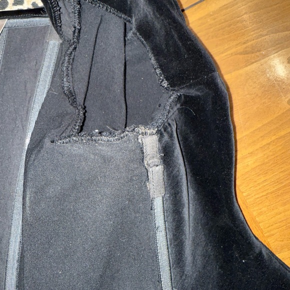 Vivienne Westwood Corset Black Velvet Long sleeves size 14 UK Medium US - Picture 10 of 14